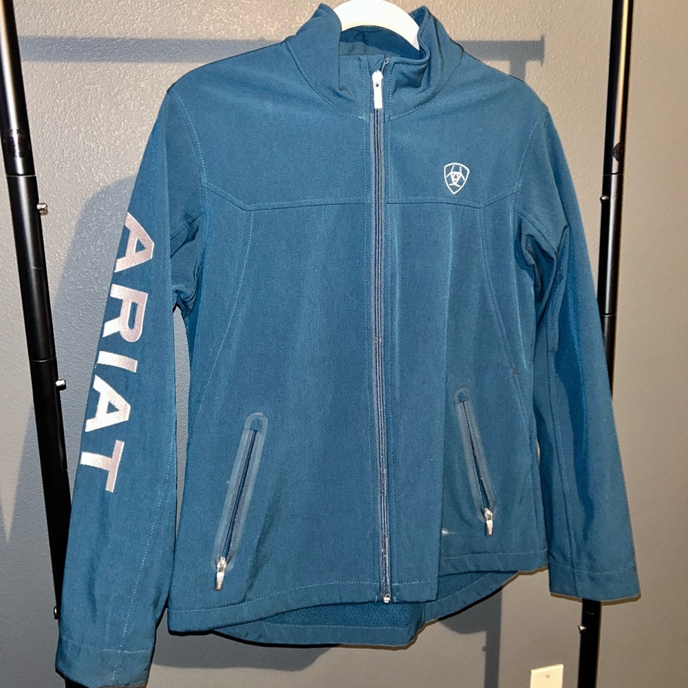 Ariat Teal Full-Zip Jacket